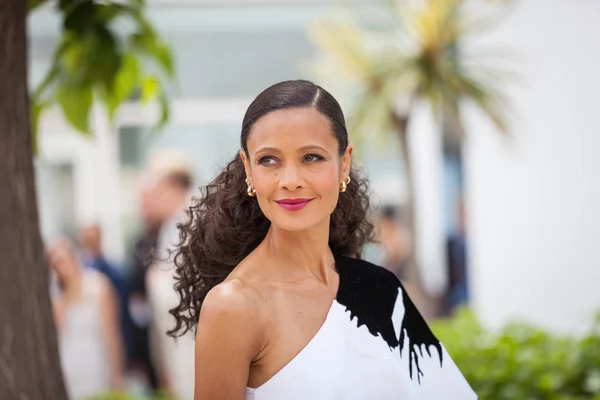 Cannes, Fransa - 15 Mayıs 2018: Thandie Newton için photocall katılır ' Solo: A Star Wars hikayesi ' 71 yıllık Cannes Film Festivali, Palais des Festivals sırasında