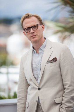 Cannes, Fransa - 15 Mayıs 2018: Paul Bettany photocall için katılır ' Solo: A Star Wars hikayesi ' 71 yıllık Cannes Film Festivali, Palais des Festivals sırasında