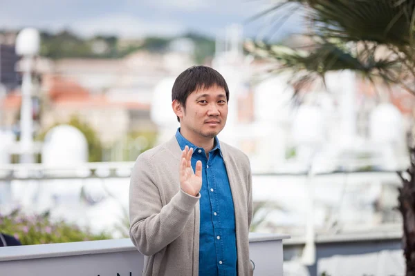 Cannes Francja Maja 2018 Dyrektor Ryusuke Hamaguchi Uczęszcza Photocall Dla — Zdjęcie stockowe