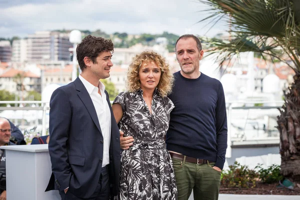Cannes Franciaország 2018 Május Riccardo Scamarcio Igazgatója Valeria Golino Valerio — Stock Fotó
