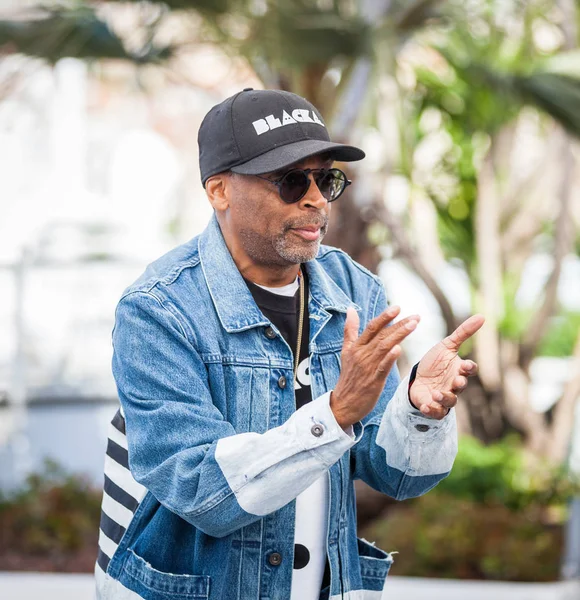 Cannes France Mai 2018 Spike Lee Nimmt Photocall Für Blackkklansman — Stockfoto