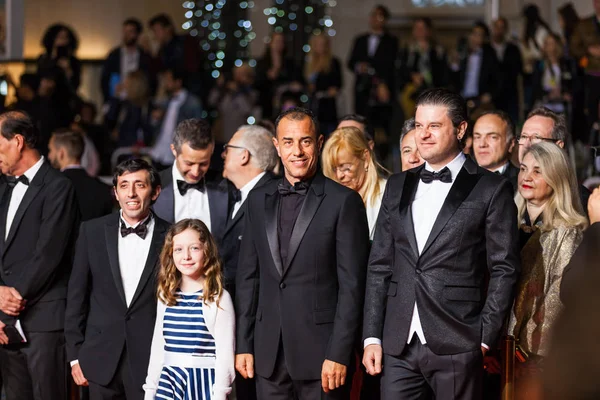 Cannes França Maio 2018 Alida Baldari Calabria Marcello Fonte Diretor — Fotografia de Stock