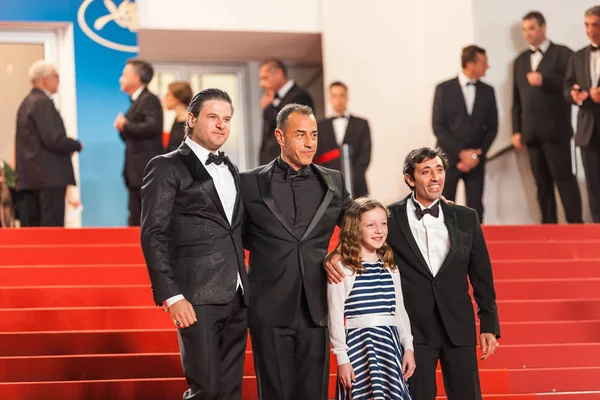 Cannes France Mai 2018 Alida Baldari Calabria Marcello Fonte Regisseur — Stockfoto