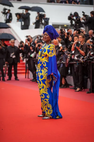 Cannes France Mai 2018 Khadja Nin Membre Jury Assiste Projection — Photo