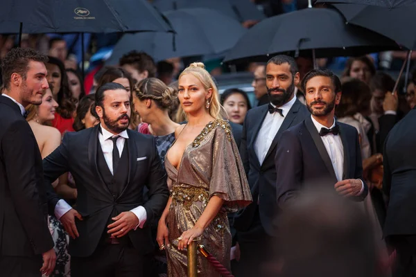 Cannes França Maio 2018 Convidado Assiste Exibição Burning Durante 71St — Fotografia de Stock