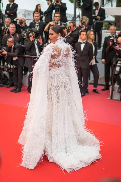 Cannes Frankreich Mai 2018 Cindy Bruna Besucht Die Vorführung Von — Stockfoto