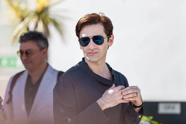 Cannes Frankrike Maj 2018 Franska Skådespelaren Nicolas Maury Sköter Fototillfälle — Stockfoto
