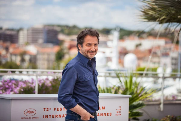 Cannes Francia Mayo 2019 Actor Edouard Baer Asiste Fotoconvocatoria Del — Foto de Stock