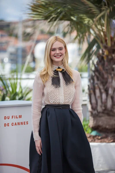 Cannes Francie Května 2019 Člen Poroty Elle Fanning Navštěvuje Porotu — Stock fotografie