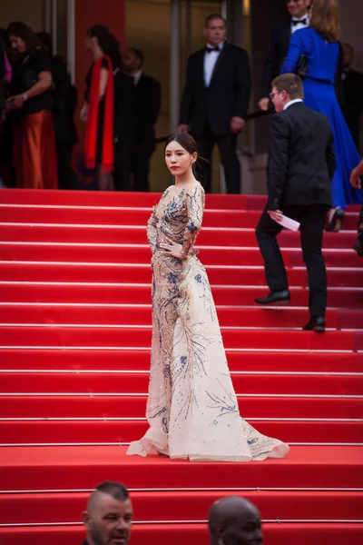 Cannes França Maio 2019 Convidado Assiste Cerimônia Abertura Exibição Dead — Fotografia de Stock