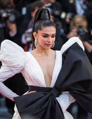 Cannes, Fransa - 16 Mayıs 2019: Depeeka Padukone 72.
