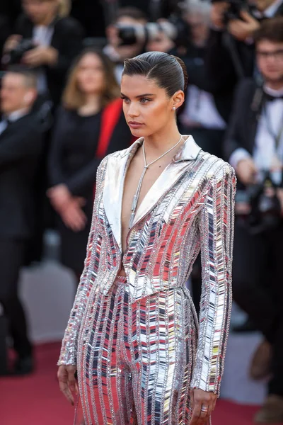 Cannes Franța Mai 2019 Sara Sampaio Participă Proiecția Filmului Rocket — Fotografie, imagine de stoc