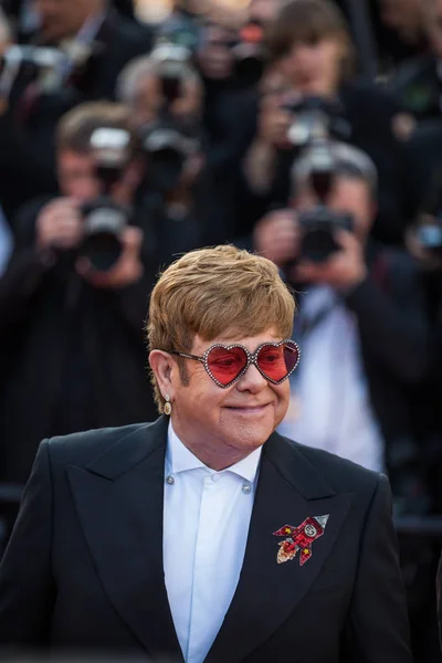 Cannes France May 2019 Sir Elton John Screening Rocketman 72Nd — Stock Photo, Image