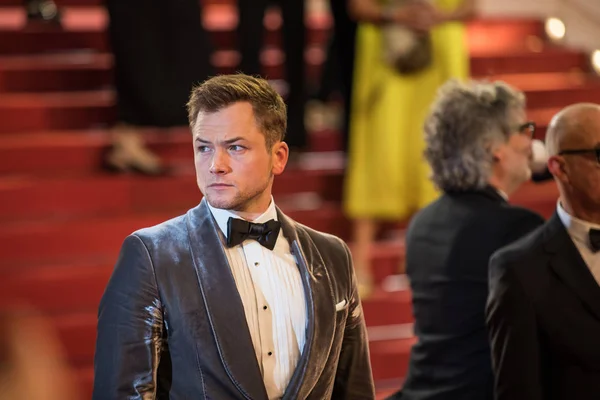 Cannes Frankrijk Mei 2019 Taron Egerton Neemt Deel Aan Vertoning — Stockfoto