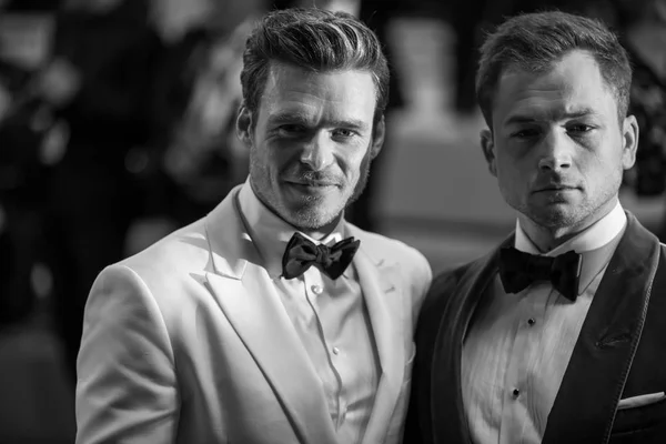 Cannes França Maio 2019 Richard Madden Taron Egerton Participam Exibição — Fotografia de Stock