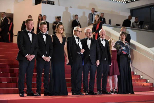 Cannes Frankrike Maj 2019 Kris Hitchen Rhys Stone Debbie Honeywood — Stockfoto