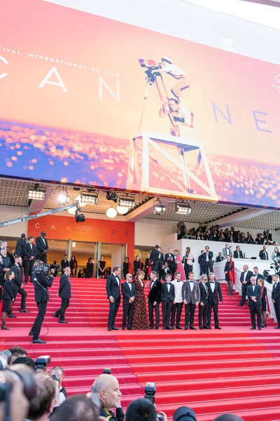 Cannes France May 2019 Giles Martin Bernie Taupin Bryce Dallas — Stock Photo, Image