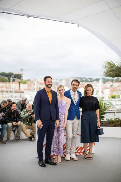 Cannes Frankrike Maj 2019 Kyle Marvin Gayle Rankin Michael Angelo — Stockfoto