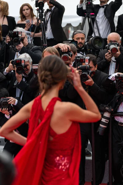 Cannes Frankreich Mai 2019 Alessandra Ambrosio Besucht Die Vorführung Von — Stockfoto