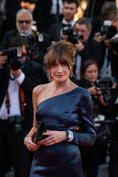 Cannes France May 2019 Carla Bruni Attends Screening Les Miserables — Stock Photo, Image