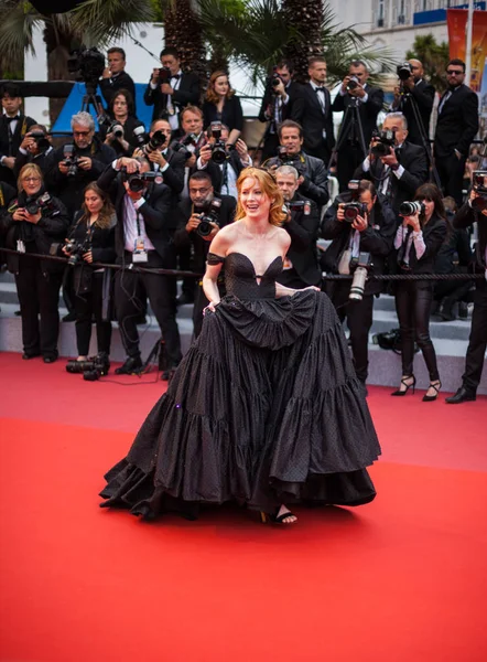 Cannes Francia Maggio 2019 Emily Beecham Lascia Proiezione Little Joe — Foto Stock