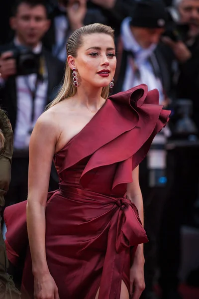 Cannes França Maio 2019 Amber Heard Participa Exibição Dor Glória — Fotografia de Stock