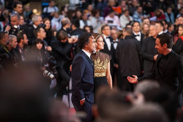 Cannes França Maio 2019 Alejandro Gonzalez Inarritu Mara Eladia Hagerman — Fotografia de Stock