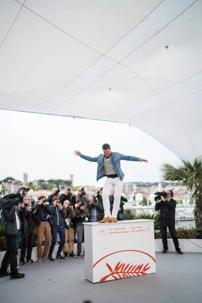 Cannes Francie Května 2019 Antonio Banderas Navštěvuje Fotovýzvu Pain Glory — Stock fotografie