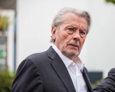 Cannes, Fransa - 19 Mayıs 2019: Alain Delon, 72.