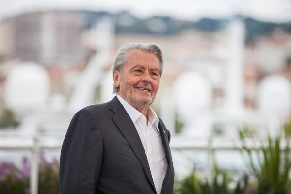 Cannes Fransa Mayıs 2019 Alain Delon — Stok fotoğraf