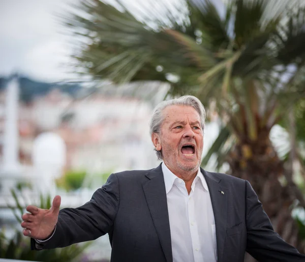 Cannes Fransa Mayıs 2019 Alain Delon — Stok fotoğraf