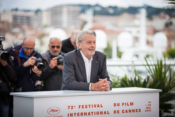 Cannes Fransa Mayıs 2019 Alain Delon — Stok fotoğraf