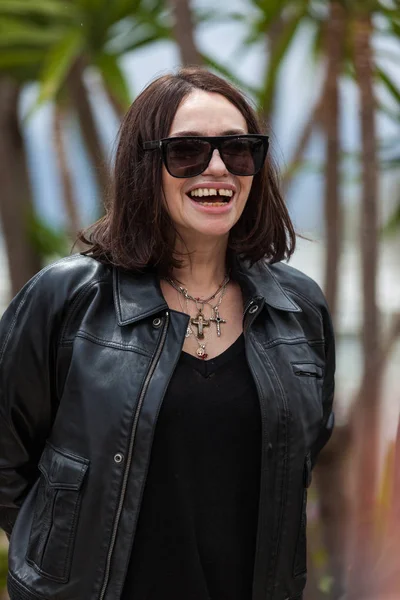 Cannes France May 2019 Beatrice Dalle Attends Photocall Lux Aeterna — Stock Photo, Image