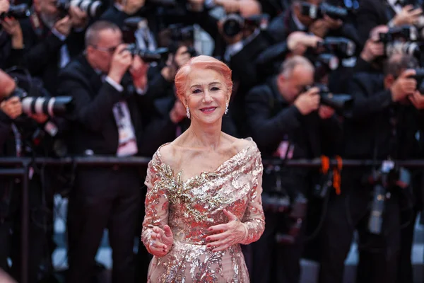 Cannes France May 2019 Dame Helen Mirren Attends Screening Les — Stock Photo, Image