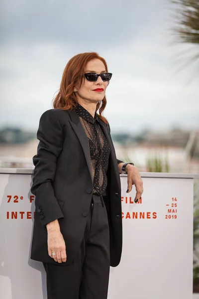 Cannes Fransa Mayıs 2019 Isabelle Huppert — Stok fotoğraf