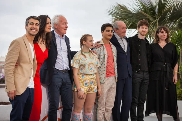 Cannes Fransa Mayıs 2019 Jean Pierre Dardenne Victoria Bluck Idir — Stok fotoğraf