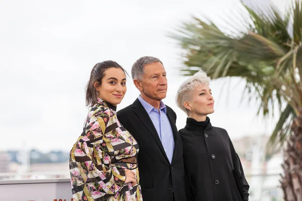 Cannes Frankrijk Mei 2019 Camelia Jordana Francois Armanet Jeanne Toegevoegd — Stockfoto