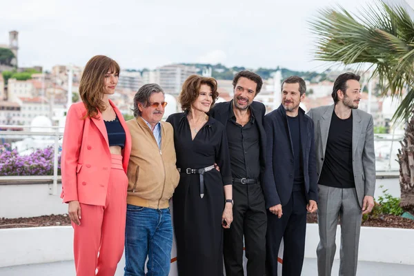 Cannes Frankrike Maj 2019 Doria Tillier Daniel Auteuil Fanny Ardant — Stockfoto