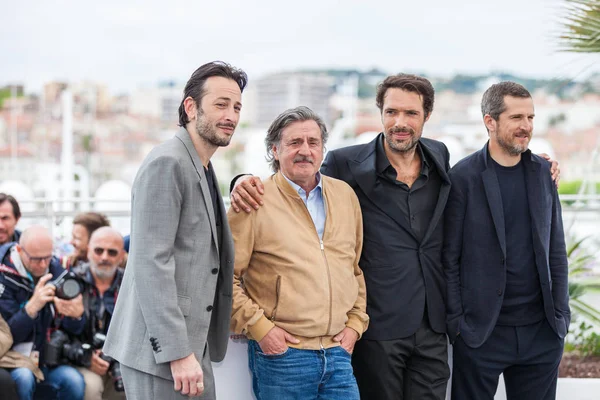 Cannes Frankrike Maj 2019 Michael Cohen Daniel Auteuil Nicolas Bedos — Stockfoto