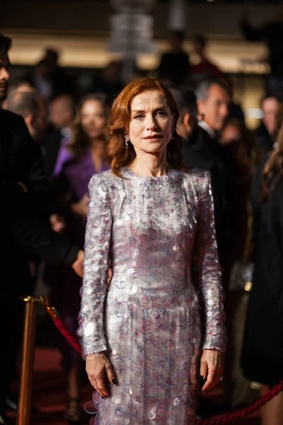 Cannes Frankreich Mai 2019 Isabelle Huppert Besucht Die Vorführung Von — Stockfoto