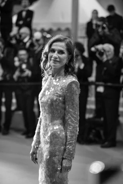 Cannes Francia Mayo 2019 Isabelle Huppert Asiste Proyección Frankie Durante — Foto de Stock