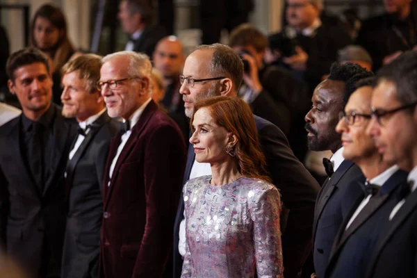 Cannes Frankrike Maj 2019 Ariyon Bakare Isabelle Huppert Ira Sachs — Stockfoto