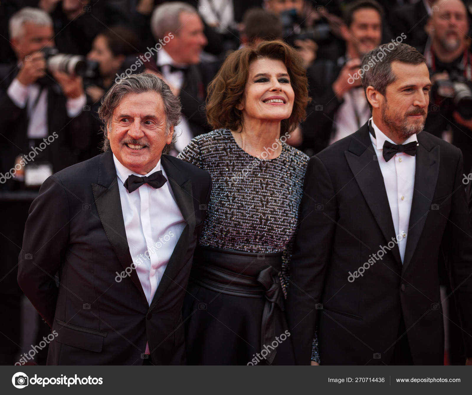 Cannes France May 2019 Daniel Auteuil Fanny Ardant Nicolas Bedos ...