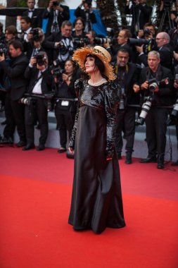 Cannes, Fransa - 20 Mayıs 2019: Isabelle Adjani 72.