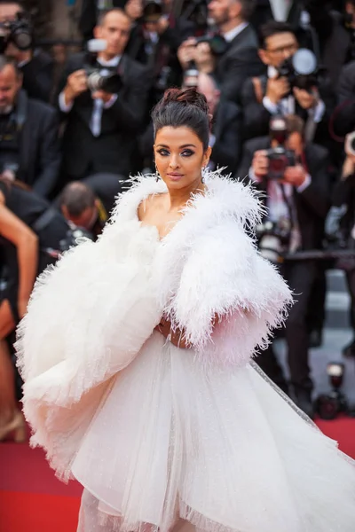 Cannes Franța Mai 2019 Aishwarya Rai Participă Proiecția Belle Epoque — Fotografie, imagine de stoc