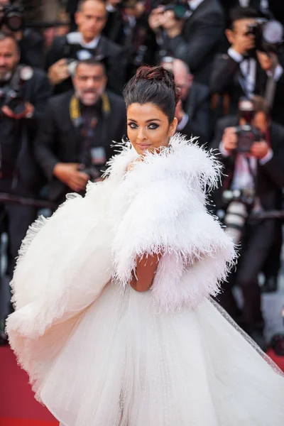 Cannes Fransa Mayıs 2019 Aishwarya Rai — Stok fotoğraf