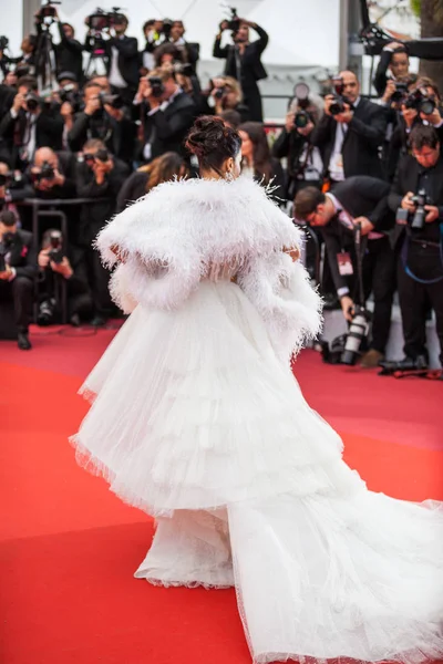 Cannes Frankrike Maj 2019 Aishwarya Rai Deltar Screening Belle Epoque — Stockfoto