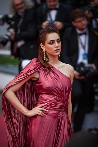 Cannes France Mungkin 2019 Miriam Leone Menghadiri Penayangan Belle Epoque — Stok Foto