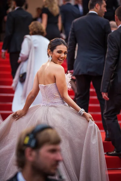 Cannes Frankreich Mai 2019 Masoom Minawala Nimmt Der Vorführung Von — Stockfoto