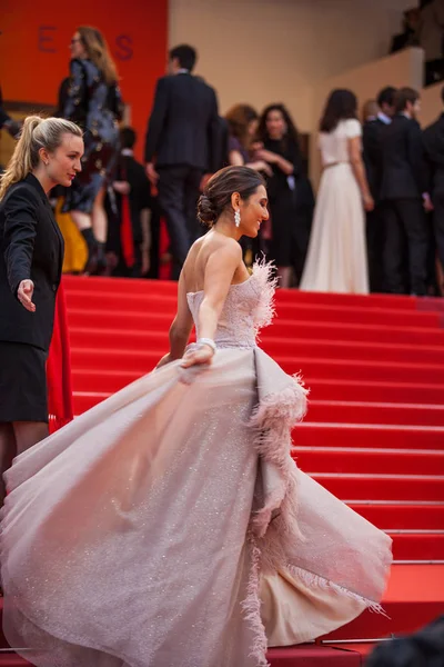 Cannes Francia Maggio 2019 Masoom Minawala Partecipa Alla Proiezione Belle — Foto Stock